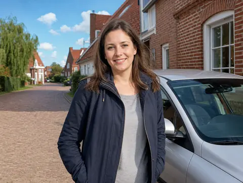 Verkäufer aus Rielasingen-Worblingen mit dem verkauften Fahrzeug